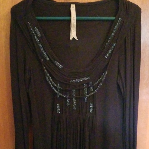 Black sparkley shirt - Picture 1 of 6